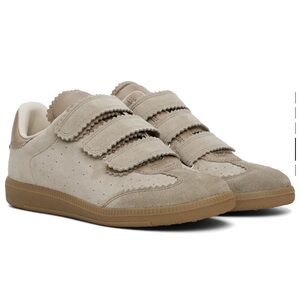 Isabel Marant taupe Beth Sneakers